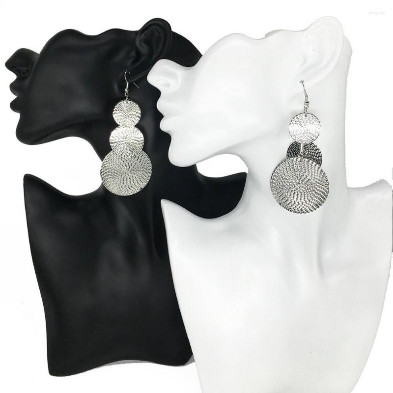 Dangle Earrings Fashion Big Statement Long Earings Ethnic Drop Boho For Women Round Metal
Dangle Earrings Fashion Big Statement Long Earings Ethnic Drop Boho For Women Round Metal