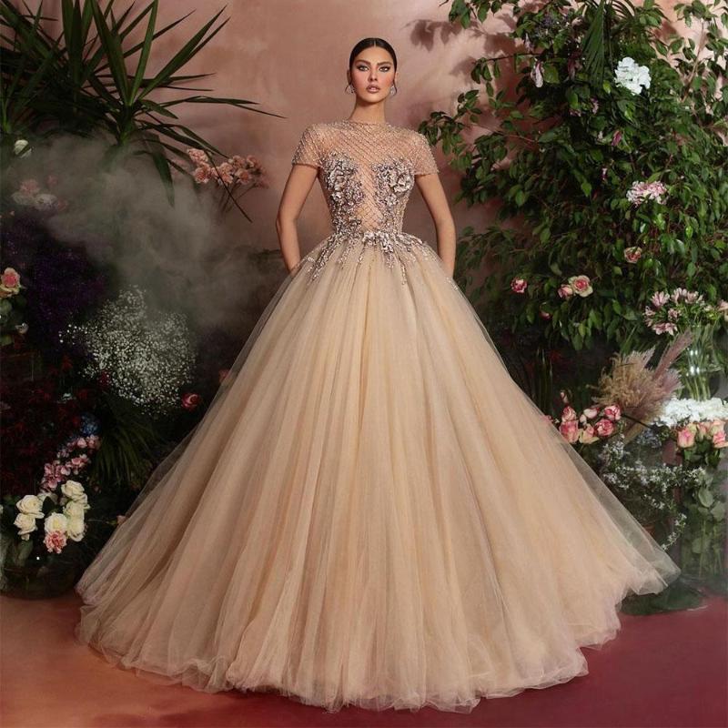 Party Dresses Sevintage Gorgeous Long Tulle Prom 3D Flowers Lace Appliques A-Line Cut-out Evening Gowns Saudi Arabic Dress, Green
Party Dresses Sevintage Gorgeous Long Tulle Prom 3D Flowers Lace Appliques A-Line Cut-out Evening Gowns Saudi Arabic Dress, Green