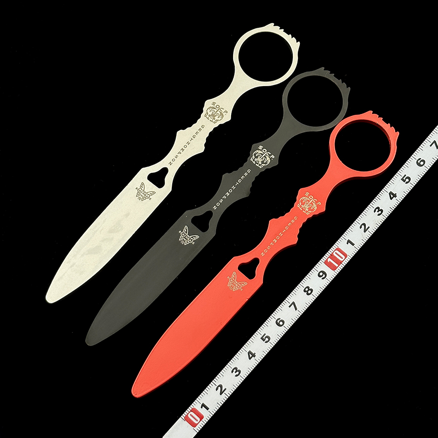 Benchmade BM176 176T SOCP Training Small Fixed blade Straight Knife Outdoor Camping Hunting Pocket EDC Tool Training Knife
Benchmade BM176 176T SOCP Training Small Fixed blade Straight Knife Outdoor Camping Hunting Pocket EDC Tool Training Knife
