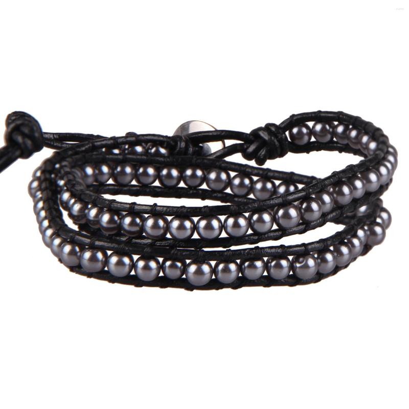 Charm Bracelets KELITCH Crystal Beaded Bracelet Women Leather Bangle Boho Pulseras Jewelry Men Strand Femme Friendship Gift Wholesale
Charm Bracelets KELITCH Crystal Beaded Bracelet Women Leather Bangle Boho Pulseras Jewelry Men Strand Femme Friendship Gift Wholesale