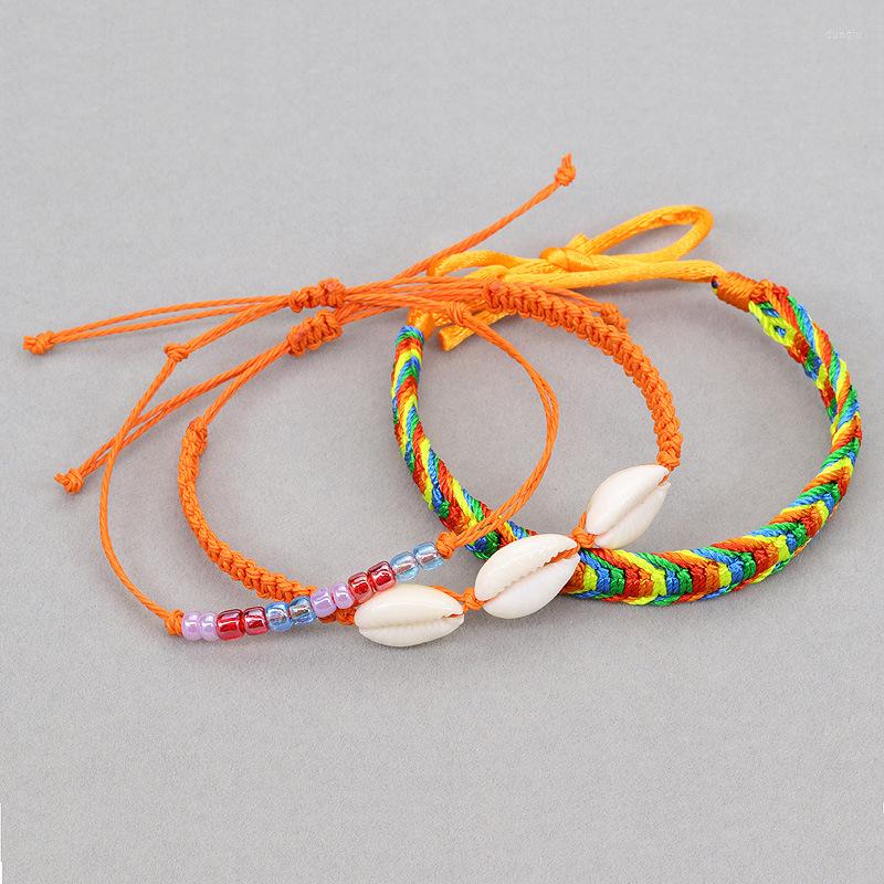 Charm Bracelets Meetvii Shell Waterproof Wax String Set Handmade Braided Rope Charms Boho Surfer For Girl Women
Charm Bracelets Meetvii Shell Waterproof Wax String Set Handmade Braided Rope Charms Boho Surfer For Girl Women