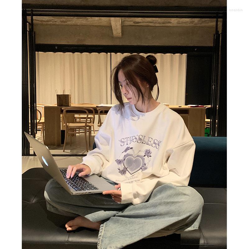 Women's Hoodies Spring Autumn Heart Letter Print Women Fashion Long Sleeve Hoodie Sweatshirt Harajuku O-neck Pullovers Casual Oversized, Black
Women's Hoodies Spring Autumn Heart Letter Print Women Fashion Long Sleeve Hoodie Sweatshirt Harajuku O-neck Pullovers Casual Oversized, Black