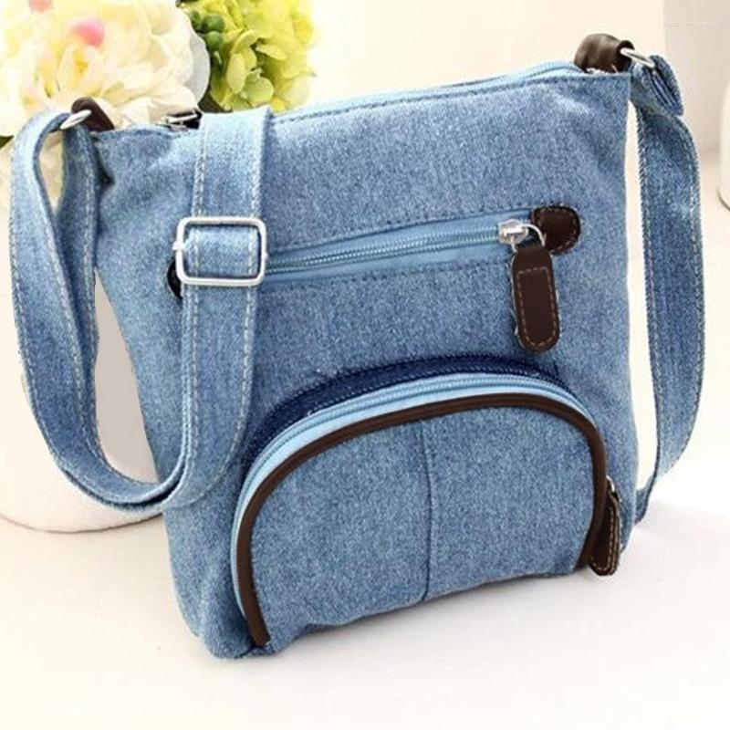 Evening Bags Fashion Blue Denim Shoulder Women Man Handbag Classical European Messenger Bront Pocket Cowboy High Capacity
Evening Bags Fashion Blue Denim Shoulder Women Man Handbag Classical European Messenger Bront Pocket Cowboy High Capacity