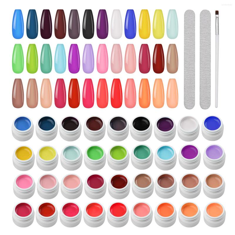 Nail Art Kits 36 Colors Gel Polish Set X 8ML UV Pigment Extension Builder Soak-off With Brush
Nail Art Kits 36 Colors Gel Polish Set X 8ML UV Pigment Extension Builder Soak-off With Brush