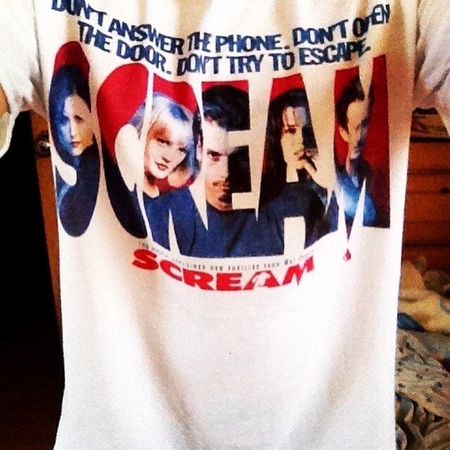 Men's T-Shirts kuakuayu HJN Scream Fashion Tees Dont Answer the Phone dont Open the Door Dont Try to Escape Women Tees Scream T-Shirt 230414