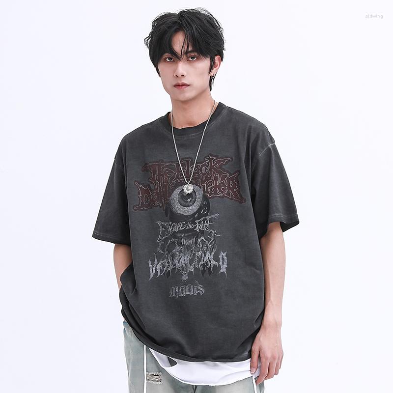 Men's T Shirts Men Shirt Hip Hop 2023 Dark Streetwear Tshirt Evil Eye Print Harajuku Summer Short Sleeve T-Shirt Cotton Tops Tees Oversize, A65x051
Men's T Shirts Men Shirt Hip Hop 2023 Dark Streetwear Tshirt Evil Eye Print Harajuku Summer Short Sleeve T-Shirt Cotton Tops Tees Oversize, A65x051