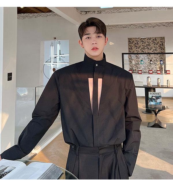 Men's Dress Shirts A2742 Fashion Men's 2023 Runway Luxury European Design Party Style Clothing, Black
Men's Dress Shirts A2742 Fashion Men's 2023 Runway Luxury European Design Party Style Clothing, Black