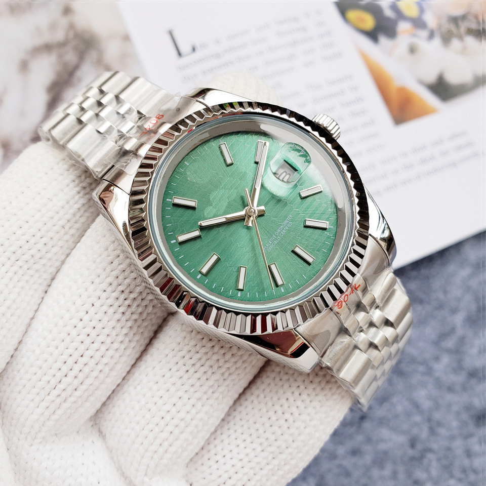 Watch Automatic Mechanical Mens Watches 41mm Silver Wristband Waterproof All Stainless Steel Wristband Fashion Designer Wristwatch a24, Color3
Watch Automatic Mechanical Mens Watches 41mm Silver Wristband Waterproof All Stainless Steel Wristband Fashion Designer Wristwatch a24, Color3