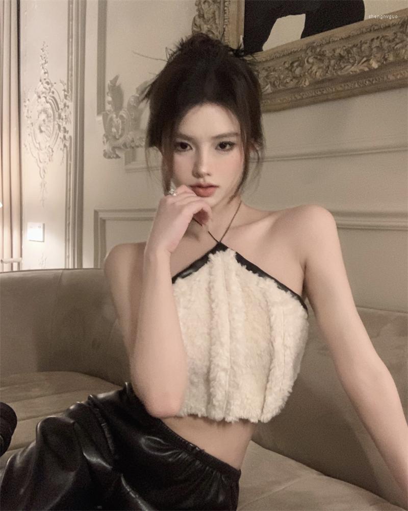 Women' Tanks 2023 Summer Slim Fur Patchwork Short Top Sexy Women Sleeveless Croptops Tank Tops Crop Vest, White tops
Women' Tanks 2023 Summer Slim Fur Patchwork Short Top Sexy Women Sleeveless Croptops Tank Tops Crop Vest, White tops