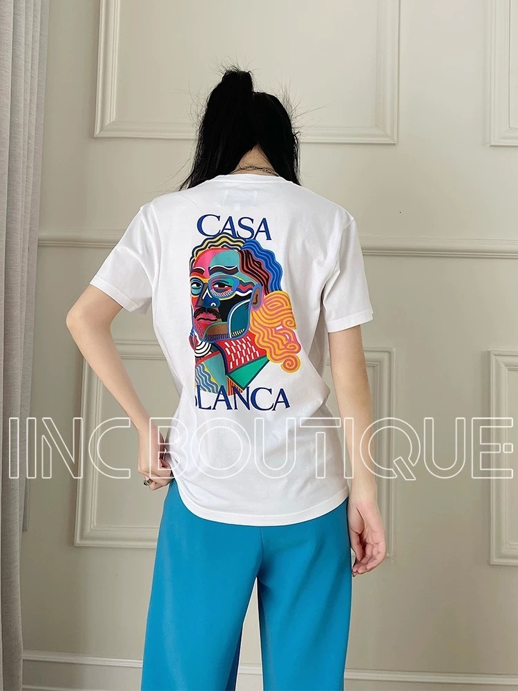 Men's T-Shirts Oversized Men Women 1 1 Couples Cotton T Shirt Casablanca High Quality Urban Racing Pattern Printed T Shirt 230414
Men's T-Shirts Oversized Men Women 1 1 Couples Cotton T Shirt Casablanca High Quality Urban Racing Pattern Printed T Shirt 230414