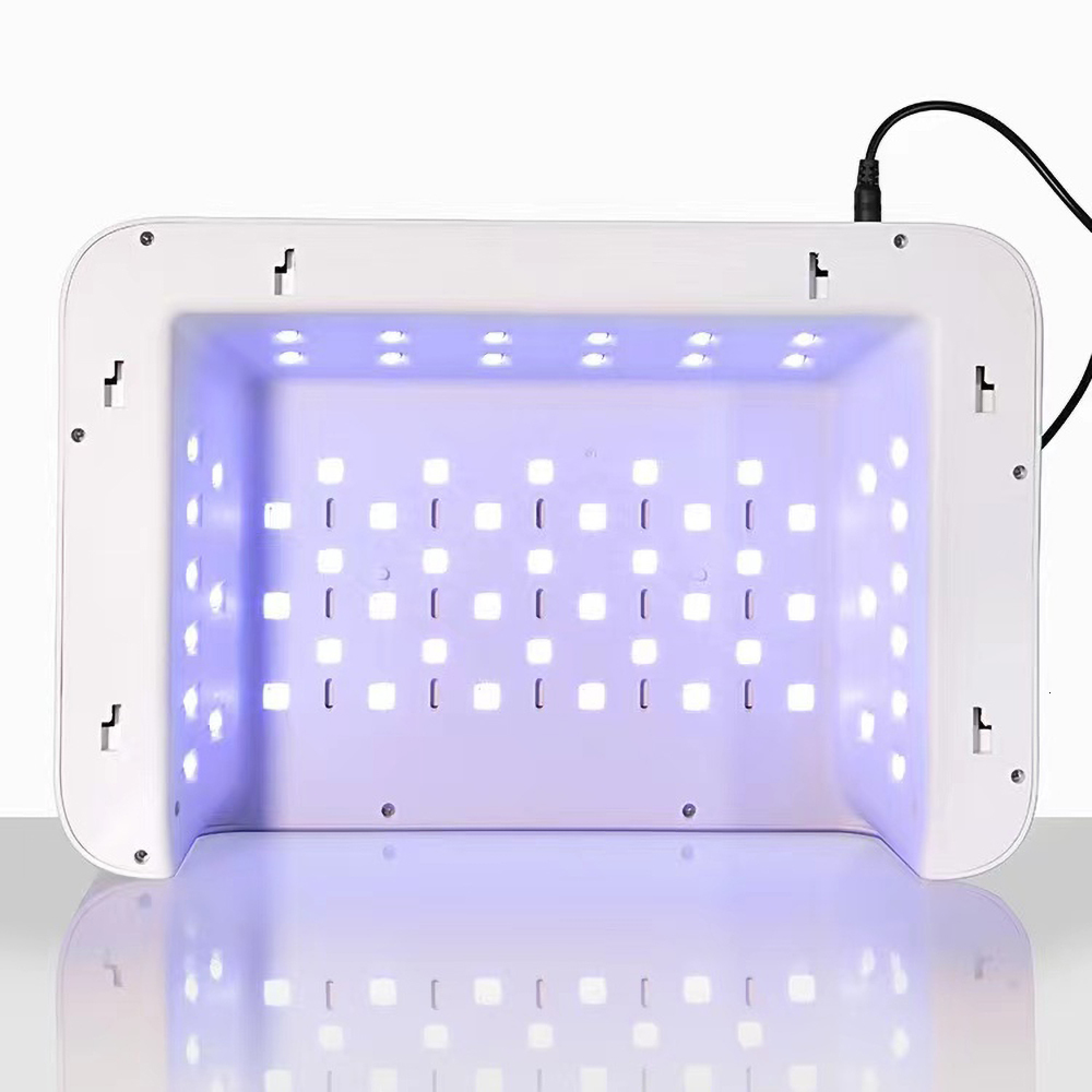 Nail Dryers 126W UV LED Lamp for Press On Nail Dryer Fast Dry LED Nail Drying Lamp Foldable for Curing All Gel Nail Polish Manicure Polish 230414