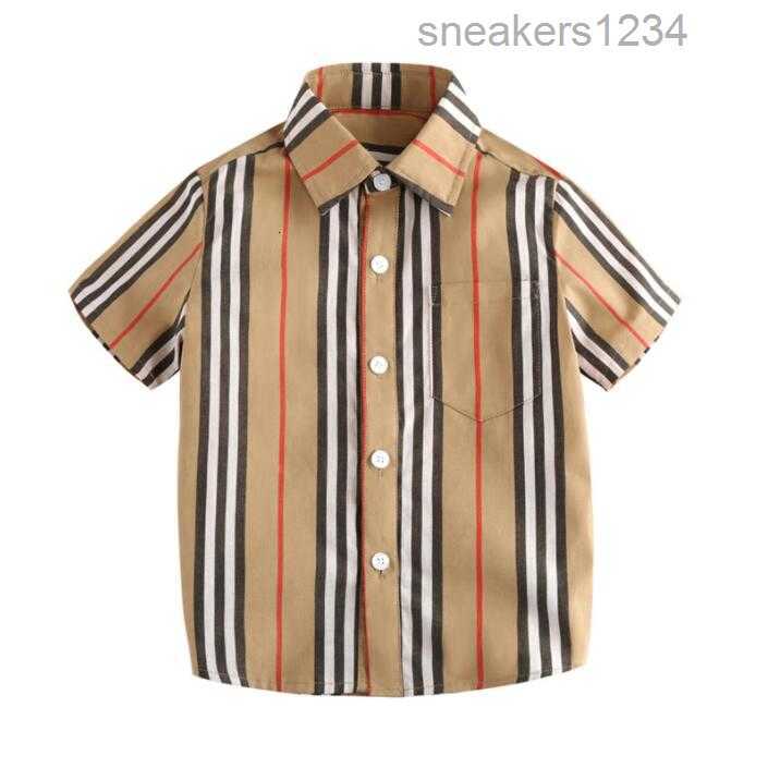 Summer Baby Boys Striped Shirt Kids Short Sleeve Shirts Cotton Children Turn-Down Collar Shirt Boy Clothes, As picture
Summer Baby Boys Striped Shirt Kids Short Sleeve Shirts Cotton Children Turn-Down Collar Shirt Boy Clothes, As picture