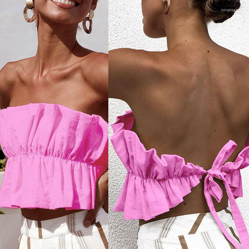 Women' Tanks Women Summer Sexy Strapless Sleeveless Mini Crop Tops Vest Camis Ruffles Stretch Short Tank Beach Clubwear Clothes, Black
Women' Tanks Women Summer Sexy Strapless Sleeveless Mini Crop Tops Vest Camis Ruffles Stretch Short Tank Beach Clubwear Clothes, Black