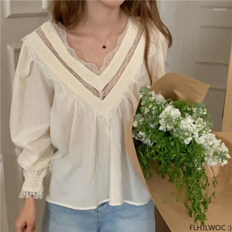Women's Blouses Semi-Transparent White Lace Baby Design Shirts 2023 Women Cute Sweet Japan Girls Chic Korea V Neck Cotton Blends Retro Tops, Khaki
Women's Blouses Semi-Transparent White Lace Baby Design Shirts 2023 Women Cute Sweet Japan Girls Chic Korea V Neck Cotton Blends Retro Tops, Khaki