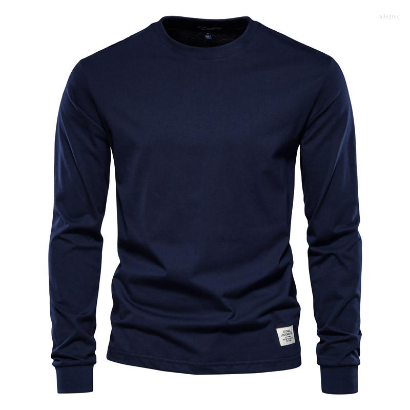 Men's T Shirts O-neck Long Sleeved Cotton High Quality Man T-shirt Spring Men Shirt M-3XL, Black
Men's T Shirts O-neck Long Sleeved Cotton High Quality Man T-shirt Spring Men Shirt M-3XL, Black