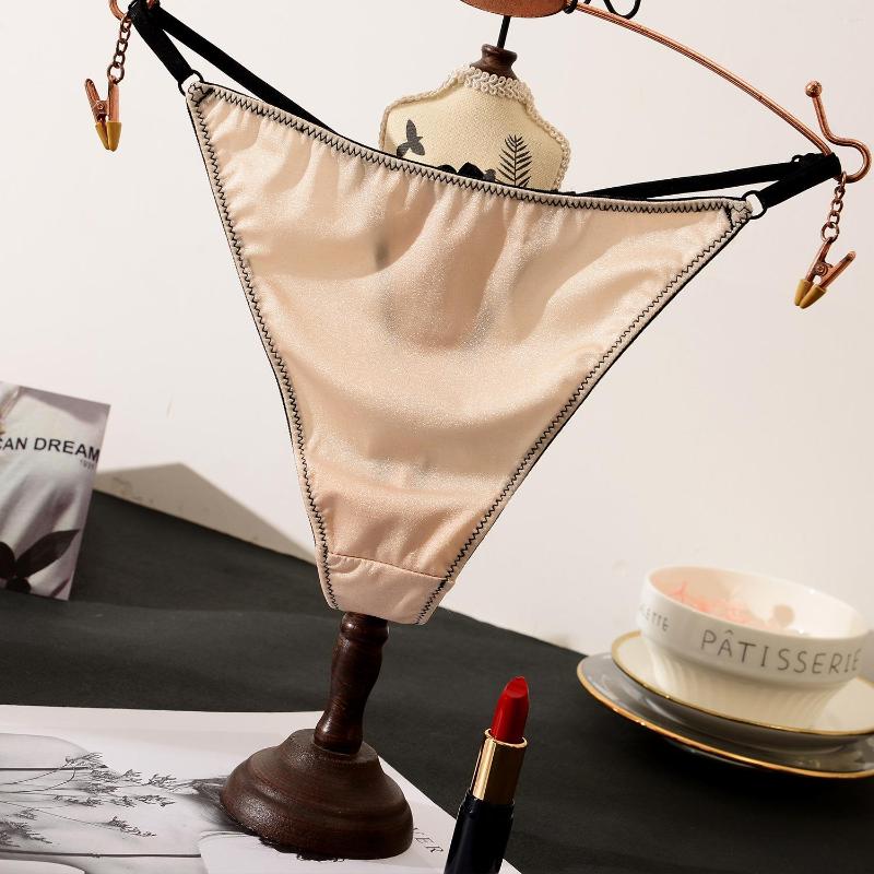 Women's Panties Simple Fashion Smooth Ice Silk Satin Wrap Thin Band Adjustable Comfortable Cotton Block Breathable Low Waist Thong G String, 04
Women's Panties Simple Fashion Smooth Ice Silk Satin Wrap Thin Band Adjustable Comfortable Cotton Block Breathable Low Waist Thong G String, 04