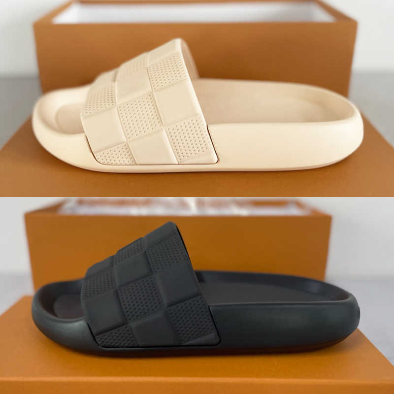 Waterfront Embossed Slippers Mule Rubber Slides Women Designer Sandals White Black Orange Green Flat Beach Slipper Men Summer Outdoor Shoes With Box NO441
Waterfront Embossed Slippers Mule Rubber Slides Women Designer Sandals White Black Orange Green Flat Beach Slipper Men Summer Outdoor Shoes With Box NO441