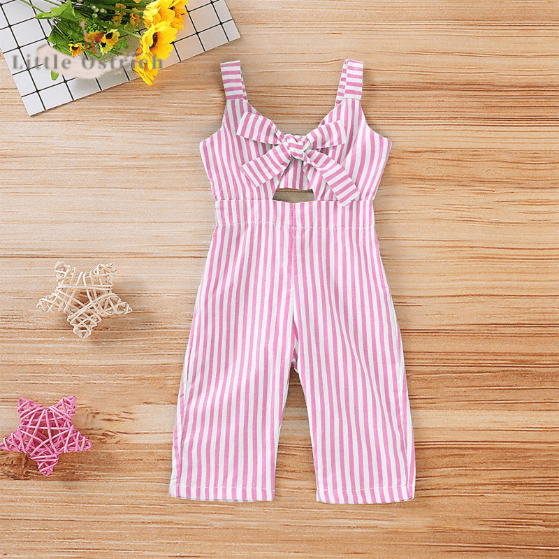 Overalls Baby Girl Striped Bowknot Suspender Pant Jumpsuit Cotton Trouser Summer Infant Toddler Child Sleeveless Romper Baby Clothes 2-6Y 230414, Pink
Overalls Baby Girl Striped Bowknot Suspender Pant Jumpsuit Cotton Trouser Summer Infant Toddler Child Sleeveless Romper Baby Clothes 2-6Y 230414, Pink