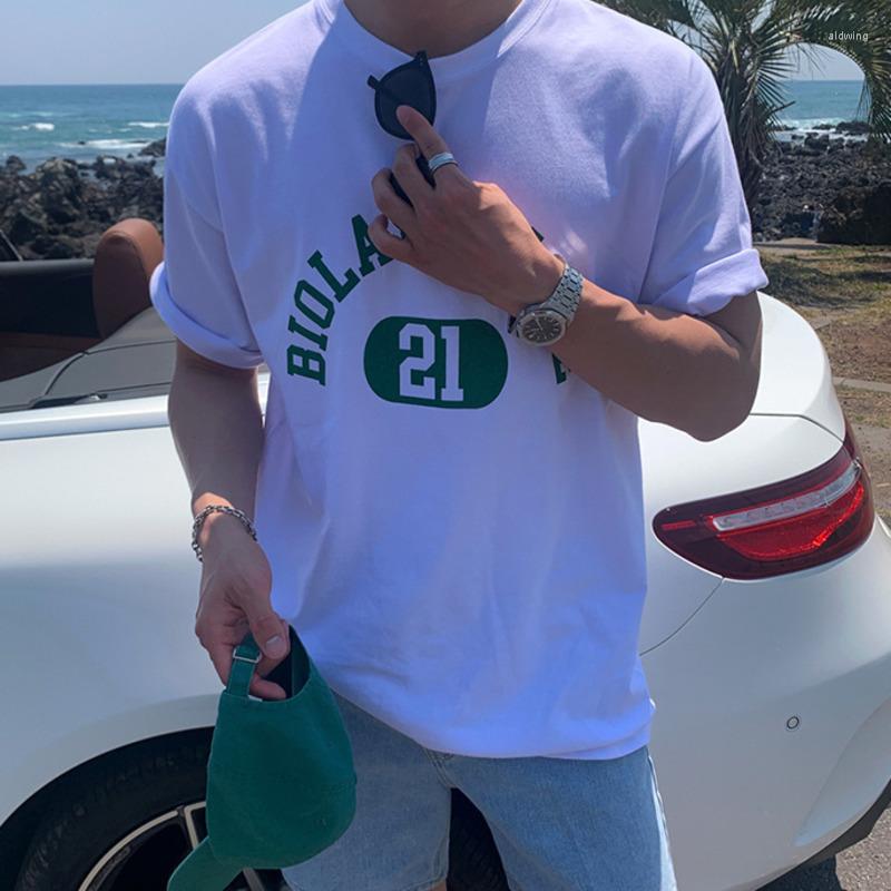 Men's T Shirts SYUHGFA Summer Men's Short Sleeve T-shirt Korean Loose Fashion Letter Printing Casual Round Neck Top 2023 Trend Menwear, White
Men's T Shirts SYUHGFA Summer Men's Short Sleeve T-shirt Korean Loose Fashion Letter Printing Casual Round Neck Top 2023 Trend Menwear, White