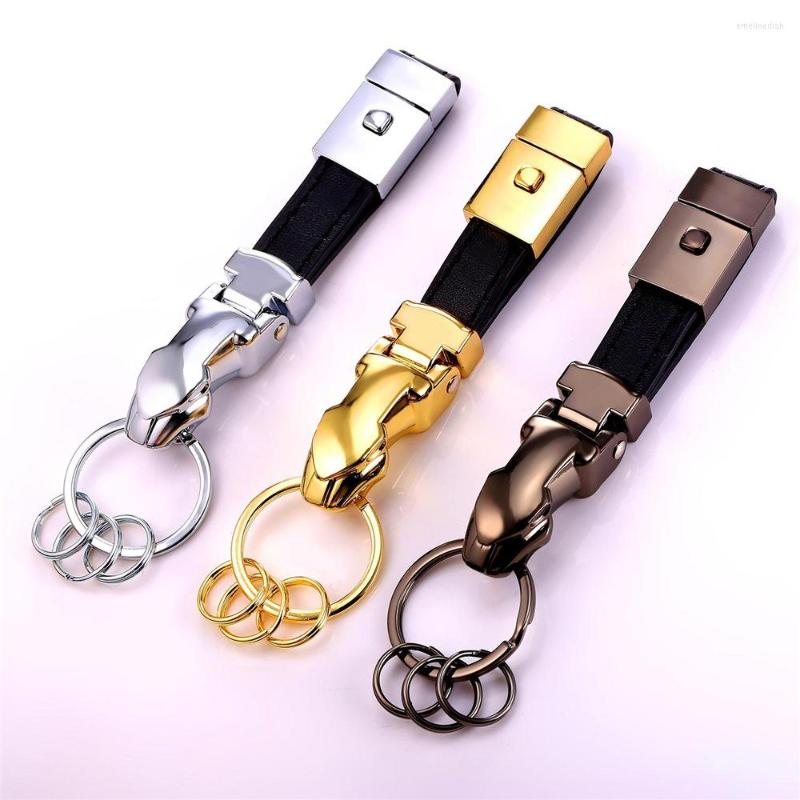 Keychains 2023 Men Key Chain Leather Car Rings Gold/Black Gun Plated With Gift Box Leopard Style For K2291Y
Keychains 2023 Men Key Chain Leather Car Rings Gold/Black Gun Plated With Gift Box Leopard Style For K2291Y