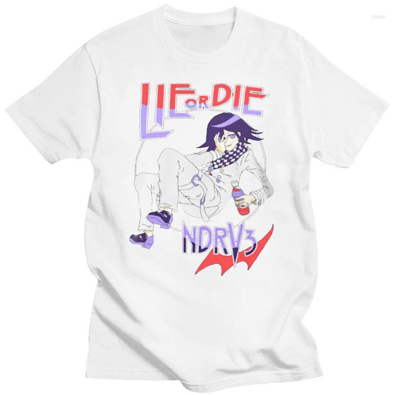 Men's T Shirts 2023 Lie Or Die Shirt Danganronpa V3 Kokichi Ouma, Yellowmen