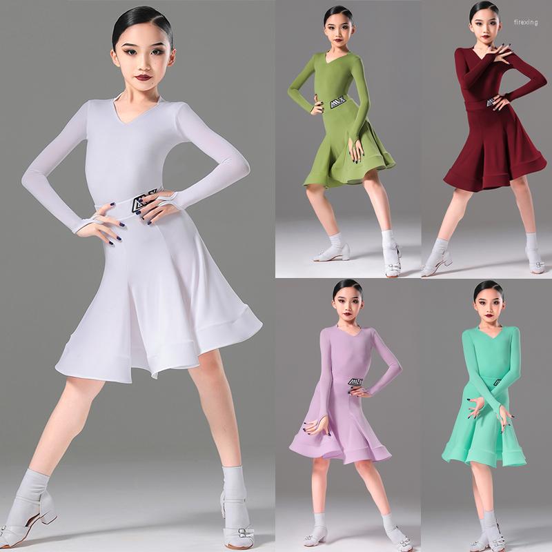 Stage Wear Professional Latin Dance Competition Dresses 7 Colors Girls ChaCha Dancing Clothes Samba Practice Bodysuit Skirt YS4691, Mint green
Stage Wear Professional Latin Dance Competition Dresses 7 Colors Girls ChaCha Dancing Clothes Samba Practice Bodysuit Skirt YS4691, Mint green