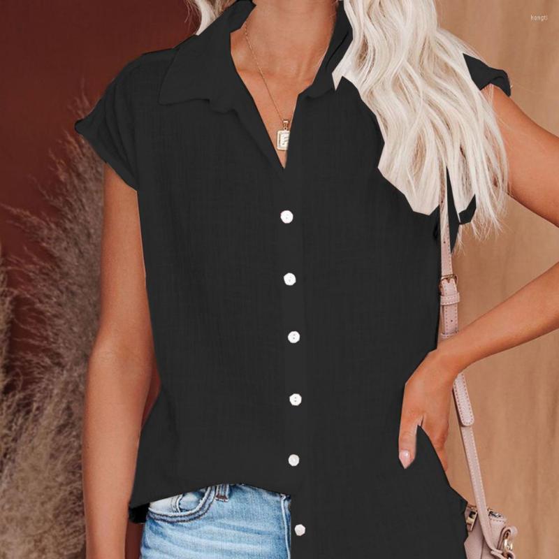 Women's Blouses Extra Soft Stylish Women Casual Summer Top Button Up Shirt Cotton Flax Short Sleeves For, White
Women's Blouses Extra Soft Stylish Women Casual Summer Top Button Up Shirt Cotton Flax Short Sleeves For, White