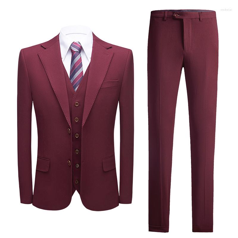 Men' Suits Men' Slim Fit 3 Pieces Suit Solid Color Single Breasted Business Casual Wedding Christmas Party Formal Jacket Vest Pants, Dark grey
Men' Suits Men' Slim Fit 3 Pieces Suit Solid Color Single Breasted Business Casual Wedding Christmas Party Formal Jacket Vest Pants, Dark grey