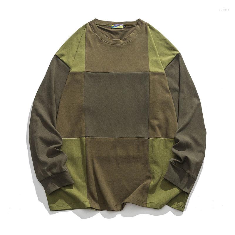 Men's T Shirts Streetwear Men Fashion Hip Hop Loose Casual Oversize Splice Long Sleeve T-shirts Male Tshirt Cityboy Tees, Gray
Men's T Shirts Streetwear Men Fashion Hip Hop Loose Casual Oversize Splice Long Sleeve T-shirts Male Tshirt Cityboy Tees, Gray