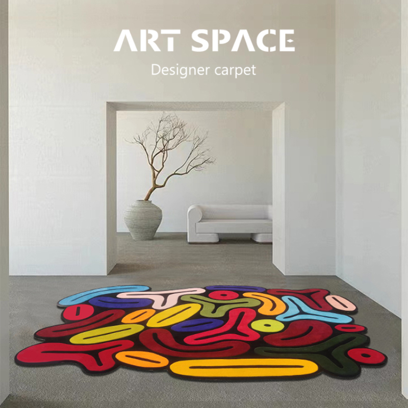 Carpet Irregular Thickening Living Room Nordic Shaped Bedroom Bedside s Art Design Multicolor Study Office Decorative Rug 230414
Carpet Irregular Thickening Living Room Nordic Shaped Bedroom Bedside s Art Design Multicolor Study Office Decorative Rug 230414