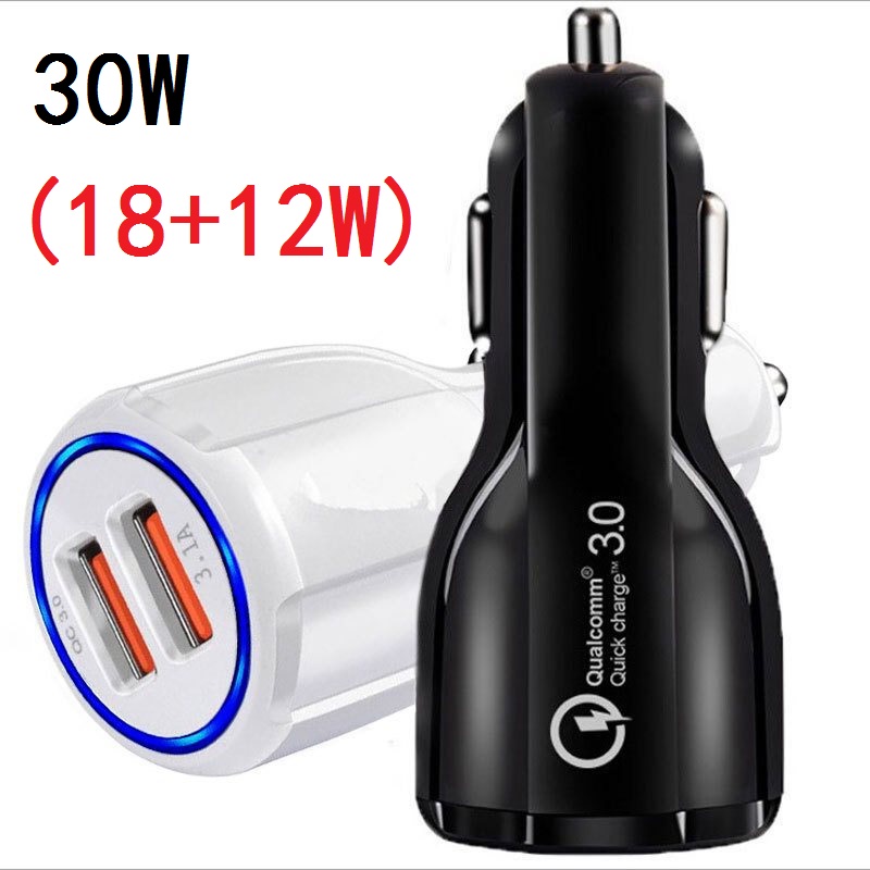 66W Super Fast Quick Charging PD USB C Car Charger Dual Ports 38W 30W Type c Power Adapter Chargers For Ipad Air Iphone 14 15 Pro Samsung S23 S24 Tabl