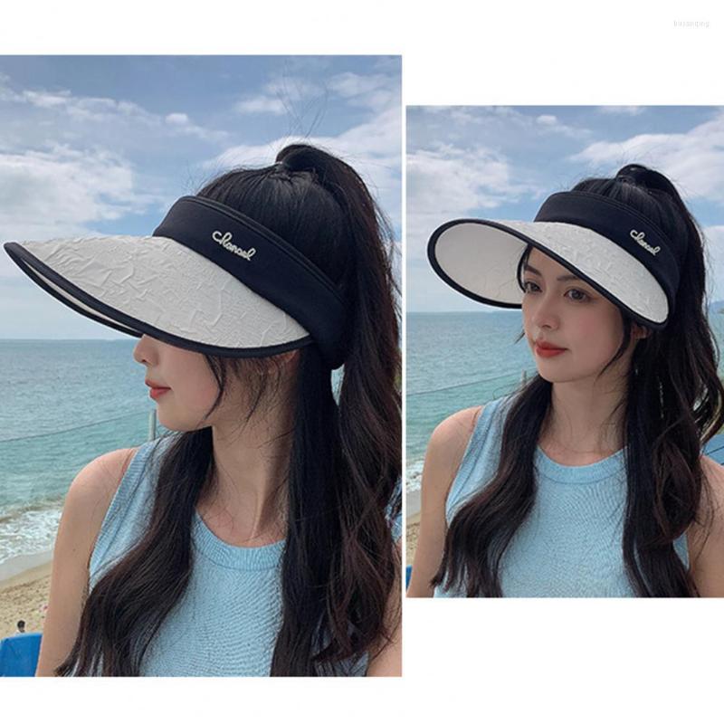 Wide Brim Hats Trendy Lady Summer Hat Anti-slip Empty Top Anti-falling Gardening Women Sun Anti-UV, White
Wide Brim Hats Trendy Lady Summer Hat Anti-slip Empty Top Anti-falling Gardening Women Sun Anti-UV, White