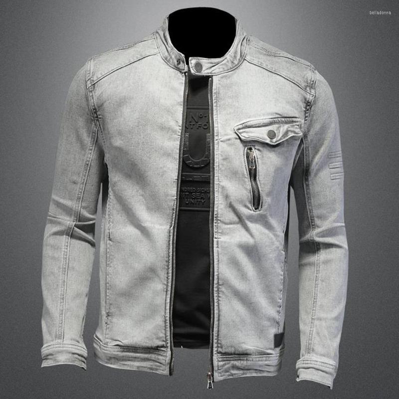 Men' Jackets Summer Spring Motorcycle Mans Denim Jacket Coat Zipper Jeans Overcoat Casual Streetwear Clothing European And American Style, Picture shown
Men' Jackets Summer Spring Motorcycle Mans Denim Jacket Coat Zipper Jeans Overcoat Casual Streetwear Clothing European And American Style, Picture shown