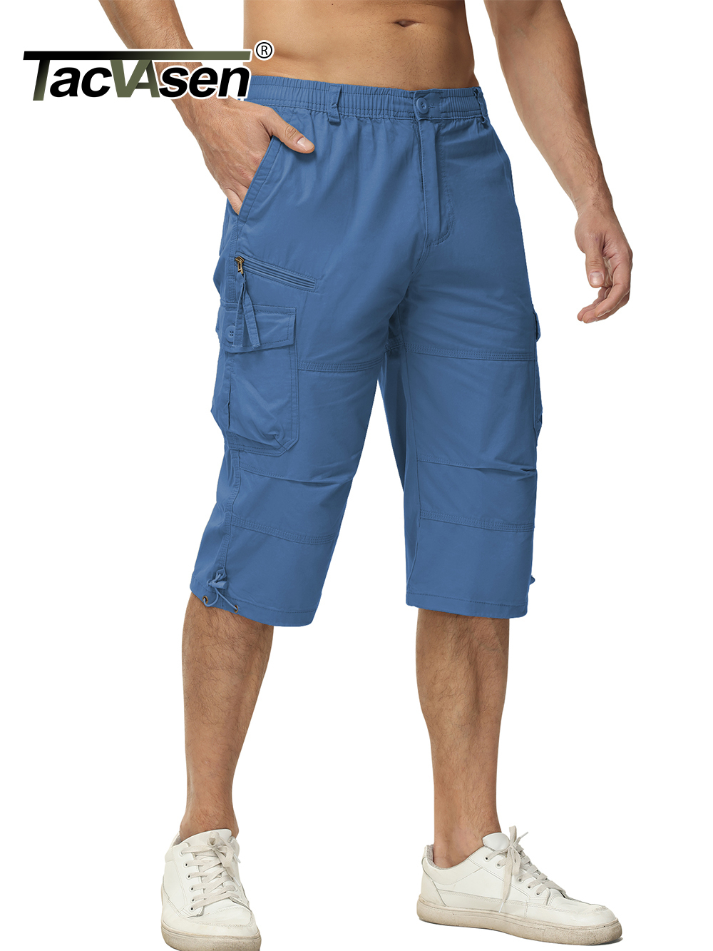 Mens Pants TACVASEN Cotton Below Knee Length 34 Long Shorts Mens Tactical Pants Multi Pocket Summer Twill Work Cargo Pants Man 230413, Light gray
Mens Pants TACVASEN Cotton Below Knee Length 34 Long Shorts Mens Tactical Pants Multi Pocket Summer Twill Work Cargo Pants Man 230413, Light gray