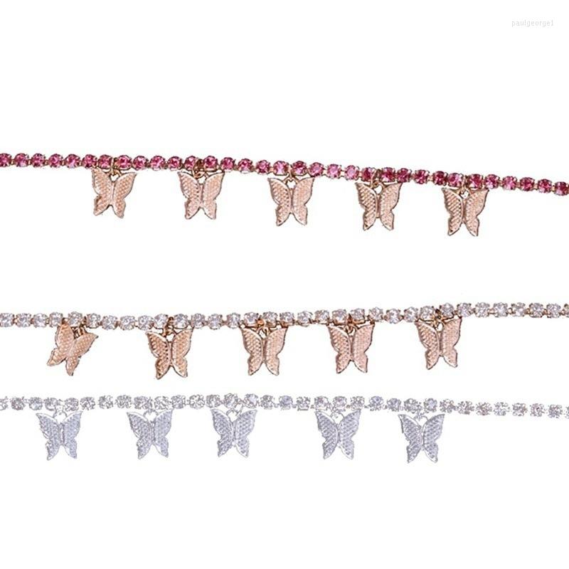 Strand Butterfly Anklets Simple Claw Chain Tassels Creative Rhinestone Foot Ornament Fashion Beach Summer Holidays Jewelry For Women
Strand Butterfly Anklets Simple Claw Chain Tassels Creative Rhinestone Foot Ornament Fashion Beach Summer Holidays Jewelry For Women