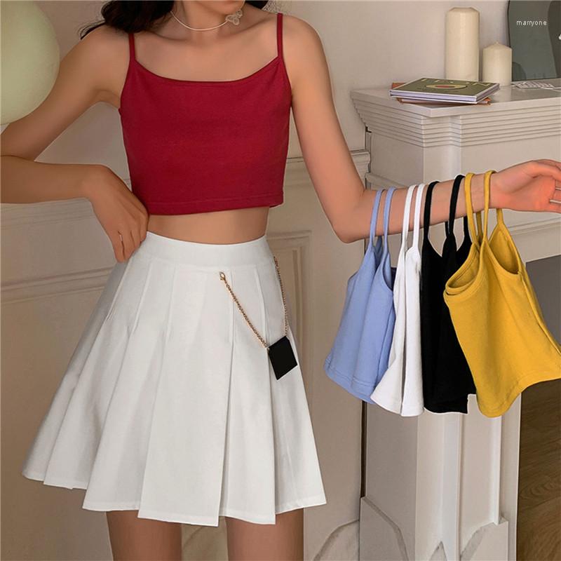 Camisoles & Tanks Women Sexy Solid Camis Crop Top Female Casual Tank Tops Vest Sleeveless Cool Streetwear Club High Street, Black bra
Camisoles & Tanks Women Sexy Solid Camis Crop Top Female Casual Tank Tops Vest Sleeveless Cool Streetwear Club High Street, Black bra