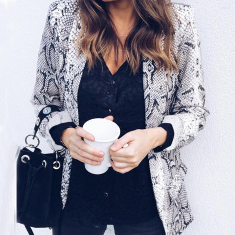 Women's Suits Work Women Blazer Slim Fit Open Front Casual Long Sleeve Soft Daily Wear Party Turn-down Collar Shopping Snakeskin Printed, Snake pattern1
Women's Suits Work Women Blazer Slim Fit Open Front Casual Long Sleeve Soft Daily Wear Party Turn-down Collar Shopping Snakeskin Printed, Snake pattern1