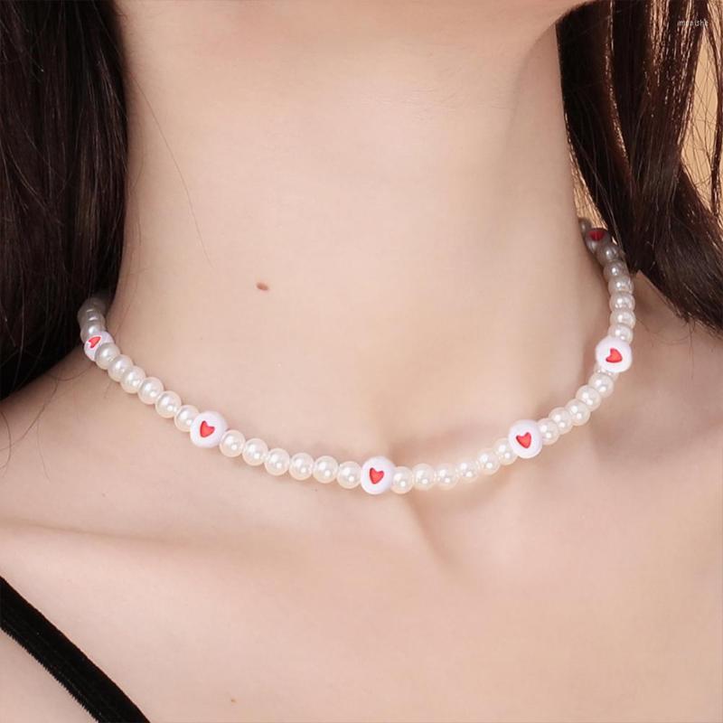 Choker 1PC Trendy Love Pearl Necklace Female Personality Travel Party Fashion Clavicle Accessories Collar Perlas
Choker 1PC Trendy Love Pearl Necklace Female Personality Travel Party Fashion Clavicle Accessories Collar Perlas