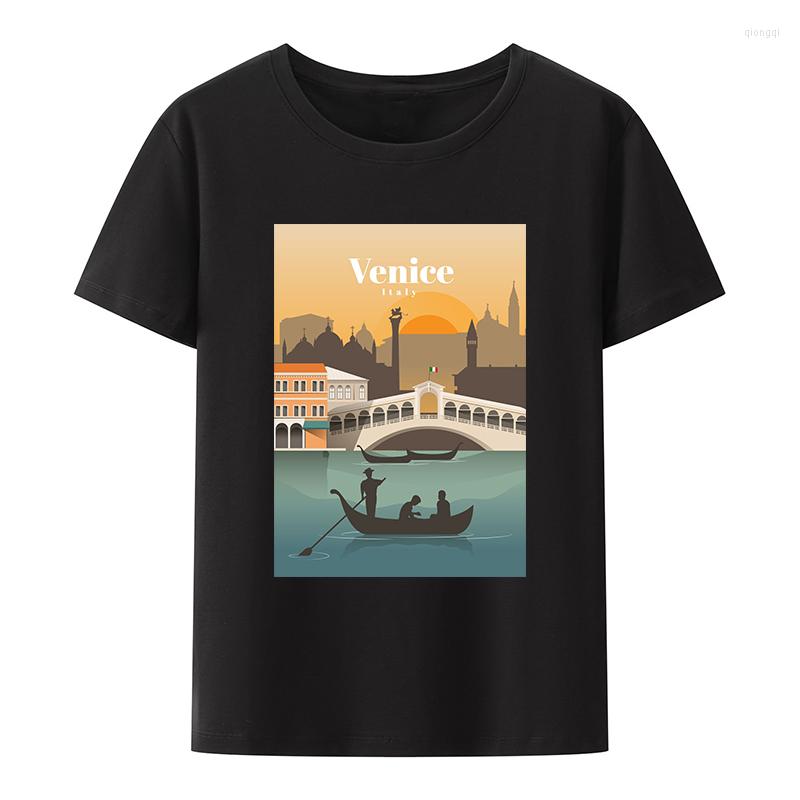 Men' T Shirts Venice Italy Cotton T-shirt Travel Commemorative Anime Style Novelty Hipster Camisa O-neck Tees T-shirts For Women Y2k, 0610497
Men' T Shirts Venice Italy Cotton T-shirt Travel Commemorative Anime Style Novelty Hipster Camisa O-neck Tees T-shirts For Women Y2k, 0610497