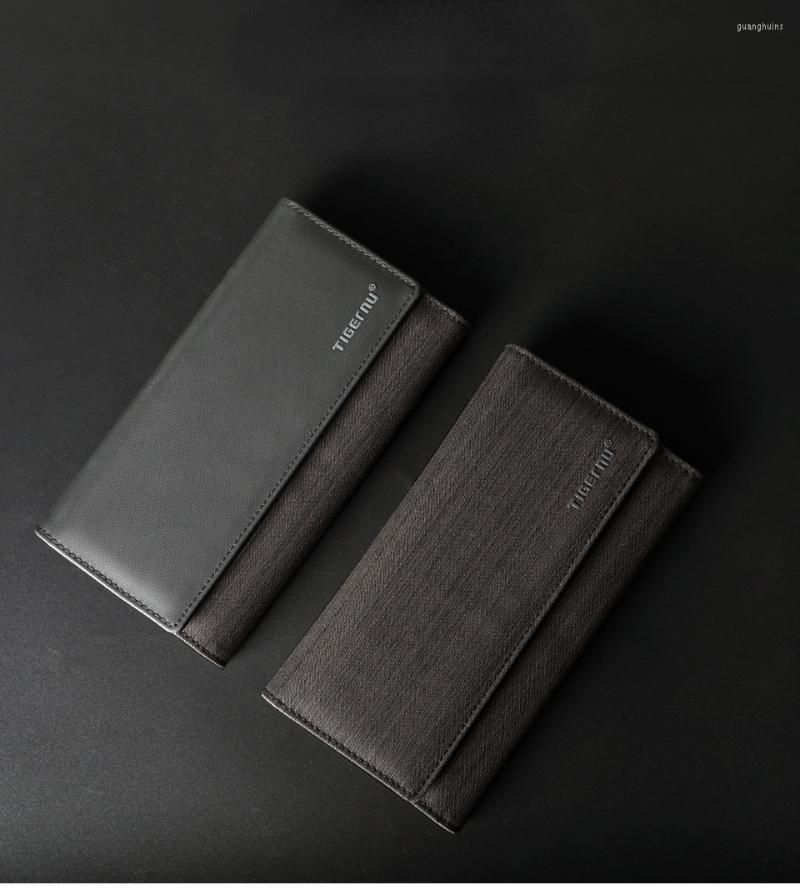 Wallets YAOKU 2023 Arrival Men 's Long Wallet Clutch Bag Multi-card Three-fold Oxford Cloth Hidden Buckle Card Holder, Black
Wallets YAOKU 2023 Arrival Men 's Long Wallet Clutch Bag Multi-card Three-fold Oxford Cloth Hidden Buckle Card Holder, Black