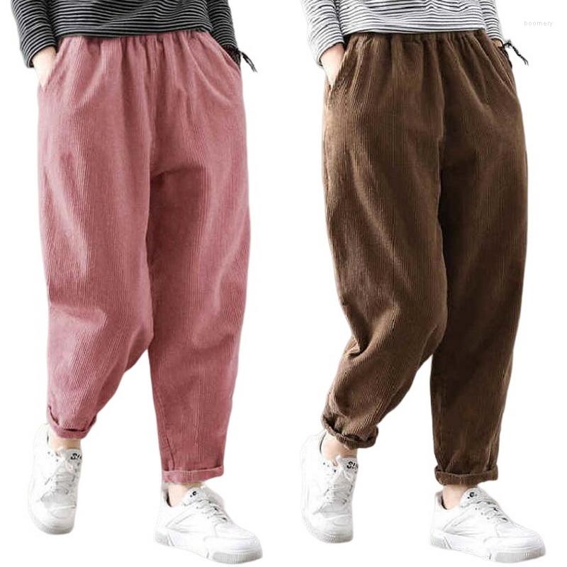 Women's Pants Corduroy Spring Autumn Loose Casual Harun Straight Women's Pleated Trouser, Thin khaki
Women's Pants Corduroy Spring Autumn Loose Casual Harun Straight Women's Pleated Trouser, Thin khaki