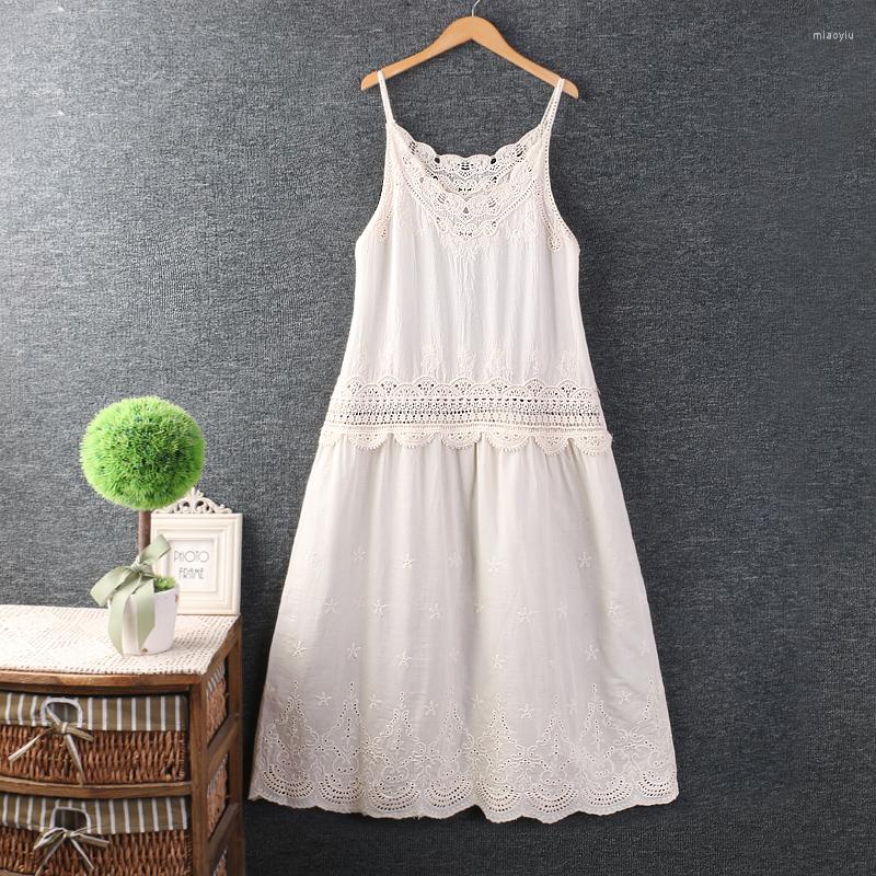 Casual Dresses Spring Summer Solid Color Underdress Women Hollow Out Embroidery Sleeveless Spaghetti Strap Dress, Beige
Casual Dresses Spring Summer Solid Color Underdress Women Hollow Out Embroidery Sleeveless Spaghetti Strap Dress, Beige