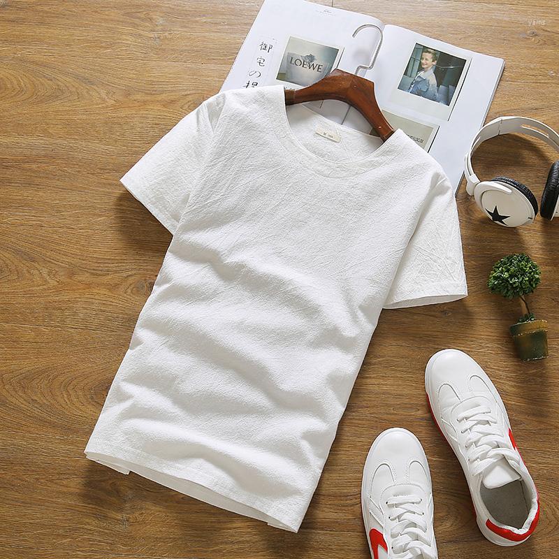 Men's T Shirts Mens White T-shirt Summer Japan Style Linen Short Sleeve Shirt Thin Breathable O-Neck Casual T-Shirts Plus Size -6XL 7XL, Black
Men's T Shirts Mens White T-shirt Summer Japan Style Linen Short Sleeve Shirt Thin Breathable O-Neck Casual T-Shirts Plus Size -6XL 7XL, Black