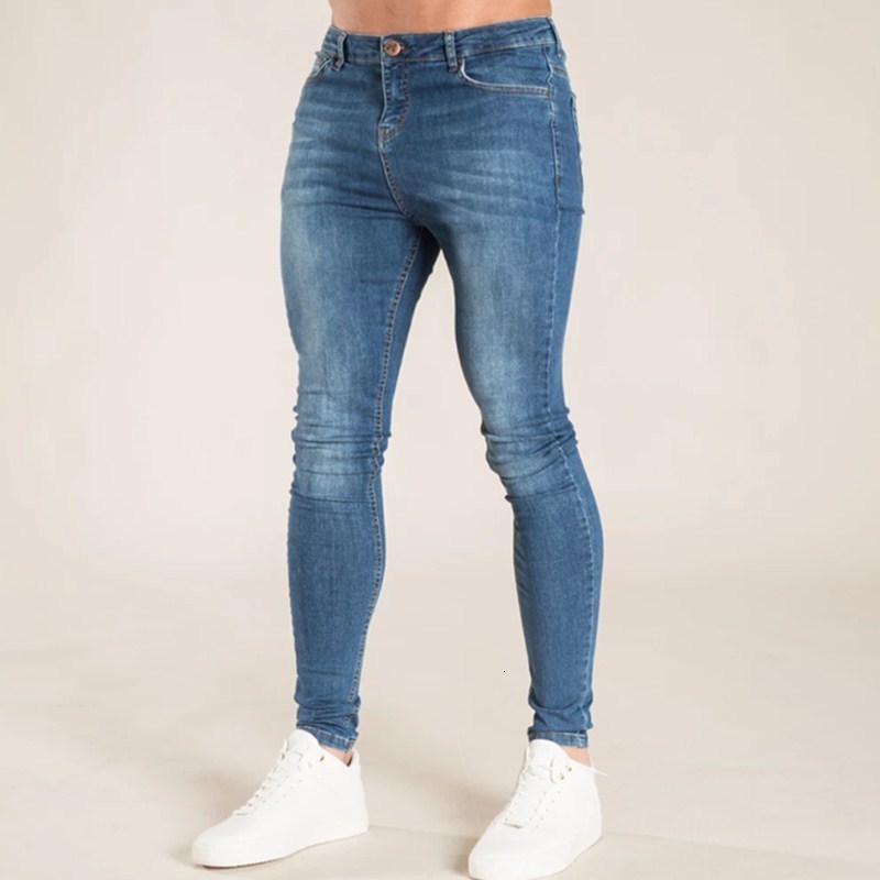 Men's Jeans Elastic Waist Skinny Jeans Men Black Casual Streetwear Jogger Pants Mens Jeans High Street Slim Fit Man Fashion Denim Trousers 230414, Drak blue
Men's Jeans Elastic Waist Skinny Jeans Men Black Casual Streetwear Jogger Pants Mens Jeans High Street Slim Fit Man Fashion Denim Trousers 230414, Drak blue