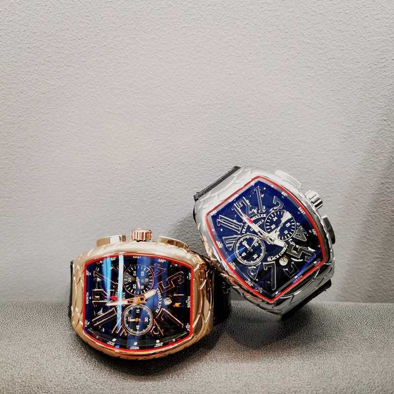 Luxury milles Richards Fashion Top 10 Watch Muller FM Non Mechanical Watch Leisure Trend Frank Business Barrel Watch ayw, Rose shell black belt
Luxury milles Richards Fashion Top 10 Watch Muller FM Non Mechanical Watch Leisure Trend Frank Business Barrel Watch ayw, Rose shell black belt