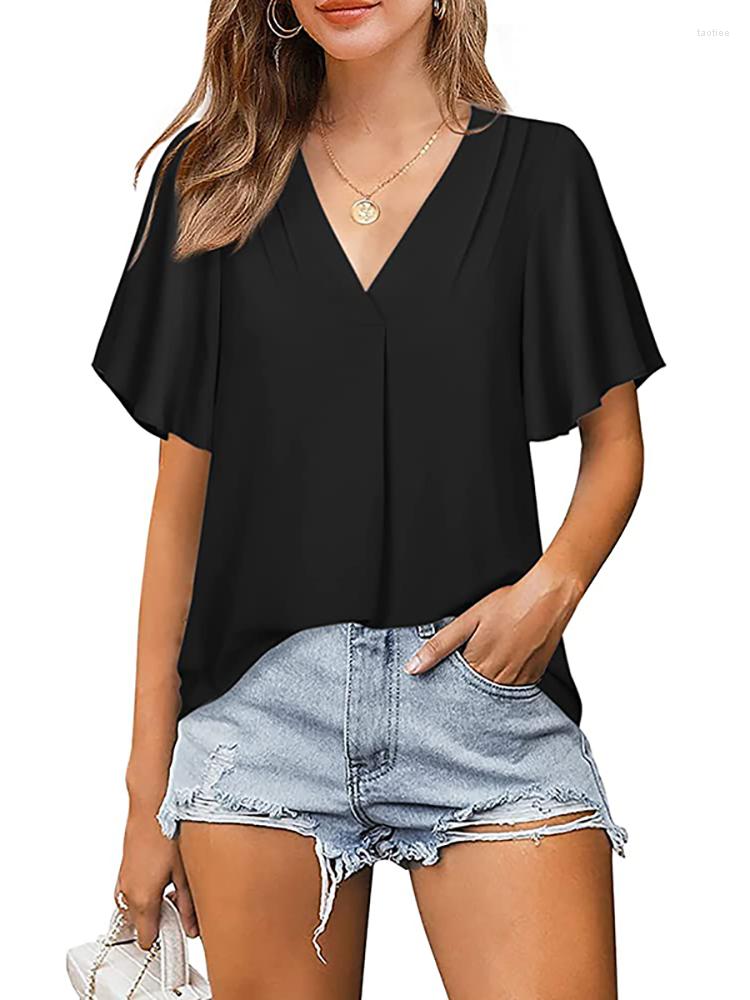 Women's Blouses 2023 Summer For Women Fashion V Neck Short Sleeve Elegant Office Work Lady Shirts Casual Plus Size Chiffon Tops, Pink
Women's Blouses 2023 Summer For Women Fashion V Neck Short Sleeve Elegant Office Work Lady Shirts Casual Plus Size Chiffon Tops, Pink