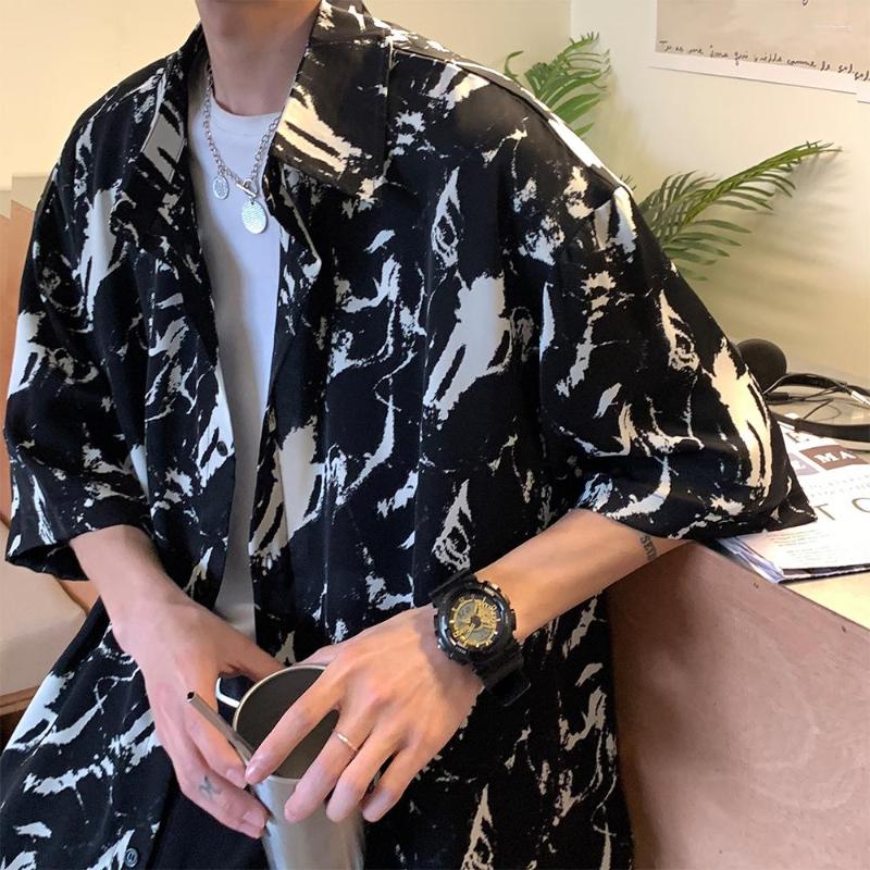 Men's Casual Shirts Arrival Print Mens Hawaiian Shirt 2023 Summer Short Sleeve Contrast Color Beach Men Holiday H76, Black
Men's Casual Shirts Arrival Print Mens Hawaiian Shirt 2023 Summer Short Sleeve Contrast Color Beach Men Holiday H76, Black
