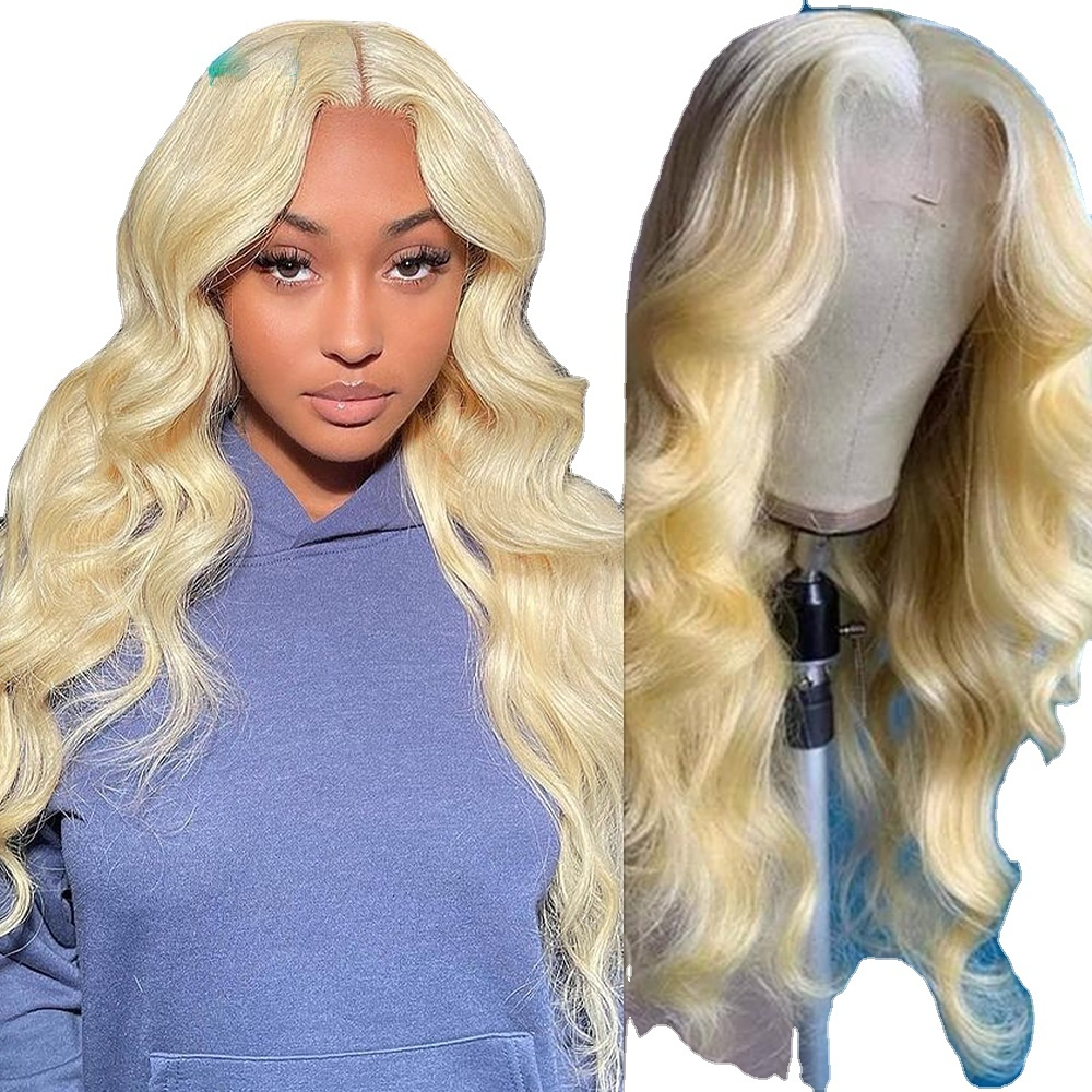 13x6 Blonde Body Wave Lace Front Wig 613 HD Transparent Lace Frontal Wig Human Hair Wigs For Black Women Malaysia Remy Hair Wig
13x6 Blonde Body Wave Lace Front Wig 613 HD Transparent Lace Frontal Wig Human Hair Wigs For Black Women Malaysia Remy Hair Wig
