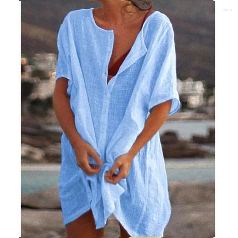 Women' Blouses Summer Solid Color Loose Casual Shirt Women Short Sleeve Cotton Linen All Match Blouse Female Oversized Sexy Chic Femme, Orange
Women' Blouses Summer Solid Color Loose Casual Shirt Women Short Sleeve Cotton Linen All Match Blouse Female Oversized Sexy Chic Femme, Orange