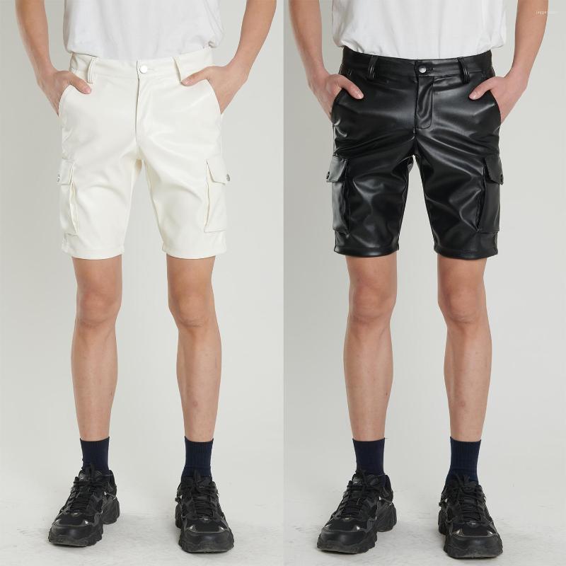 Men's Shorts 2023 Men's Summer Thin PU Leather Youth Stretch White Black Fashion, D810 white
Men's Shorts 2023 Men's Summer Thin PU Leather Youth Stretch White Black Fashion, D810 white